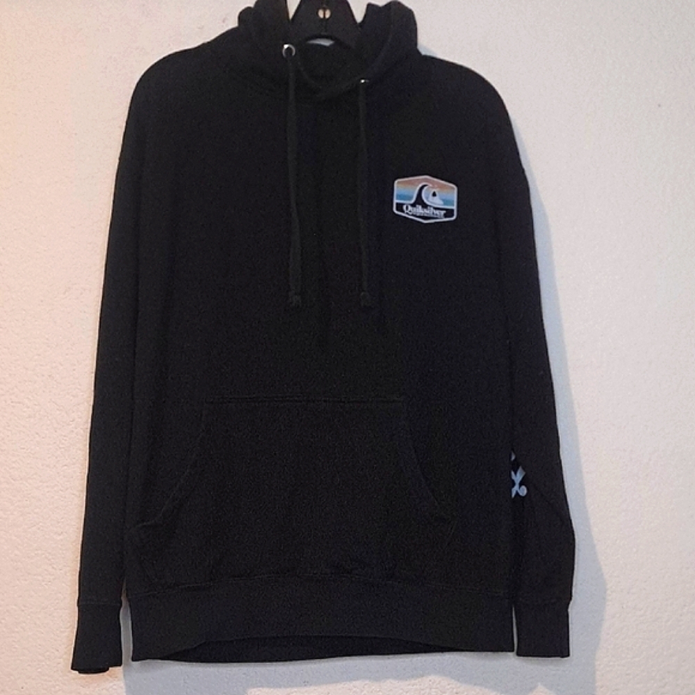 Quiksilver Classic Black Hoodie for Men